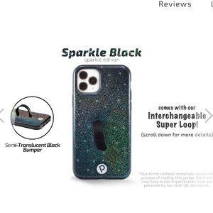 Loopy Original - iPhone 11 Pro (5.8" Screen) × 1
Sparkle Black/Righty